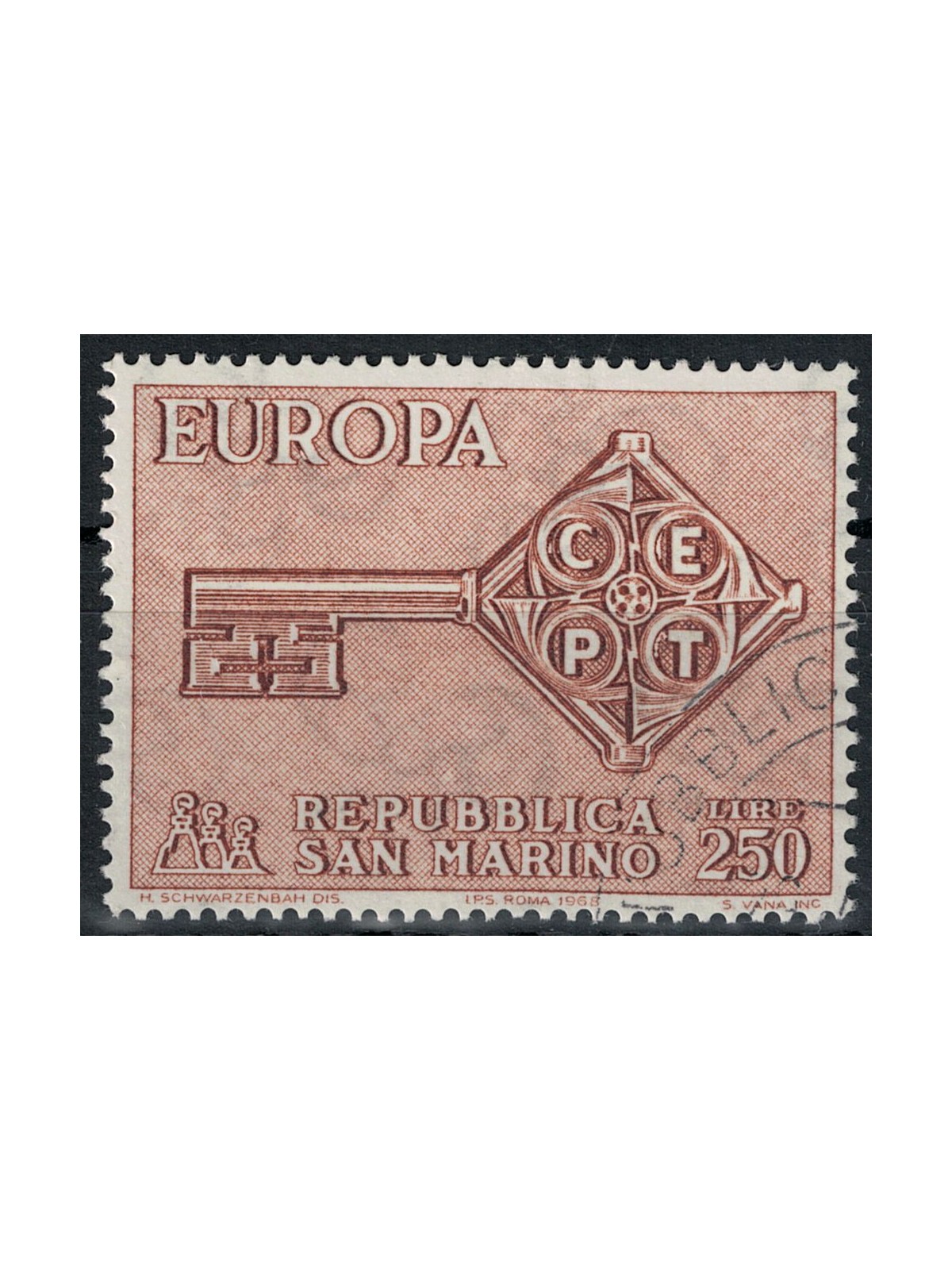 SAN MARINO 1968 Europe us