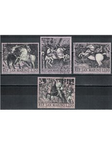 SAN MARINO 1968 Paolo Uccello 4v us