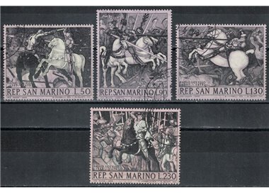 SAN MARINO 1968 Paolo Uccello 4v us