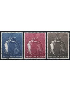 SAN MARINO 1968 Christmas 3v us