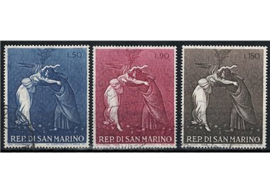 SAN MARINO 1968 Christmas 3v us