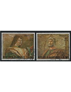SAN MARINO 1969 Dipinti di Bramante 2v us