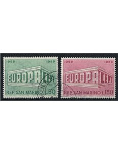 SAN MARINO 1969 Europa 2v us