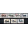 SAN MARINO 1969 Carriages of the 1800s 7v us