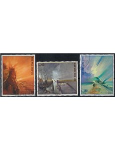 SAN MARINO 1969 Paintings by Viola 3v us