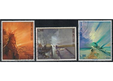 SAN MARINO 1969 Paintings by Viola 3v us