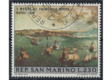 SAN MARINO 1970 Mostra del francobollo Europa us