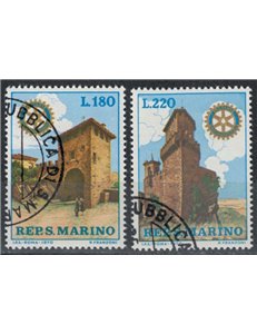 SAN MARINO 1970 Rotary International 2v us