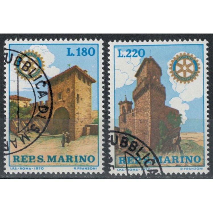 SAN MARINO 1970 Rotary International 2nd us