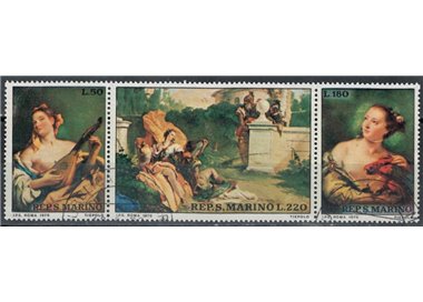 SAN MARINO 1970 Giambattista Tiepolo 3v us