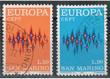 SAN MARINO 1972 Europa 2v us