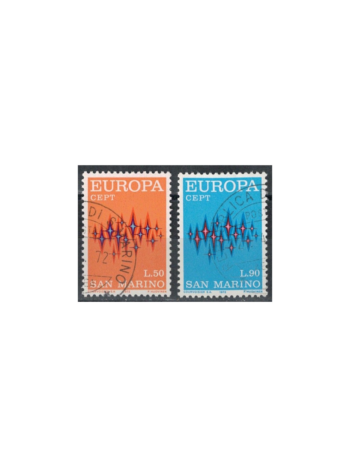 SAN MARINO 1972 Europa 2v us