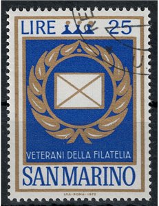 SAN MARINO 1972 Veterans of US philately