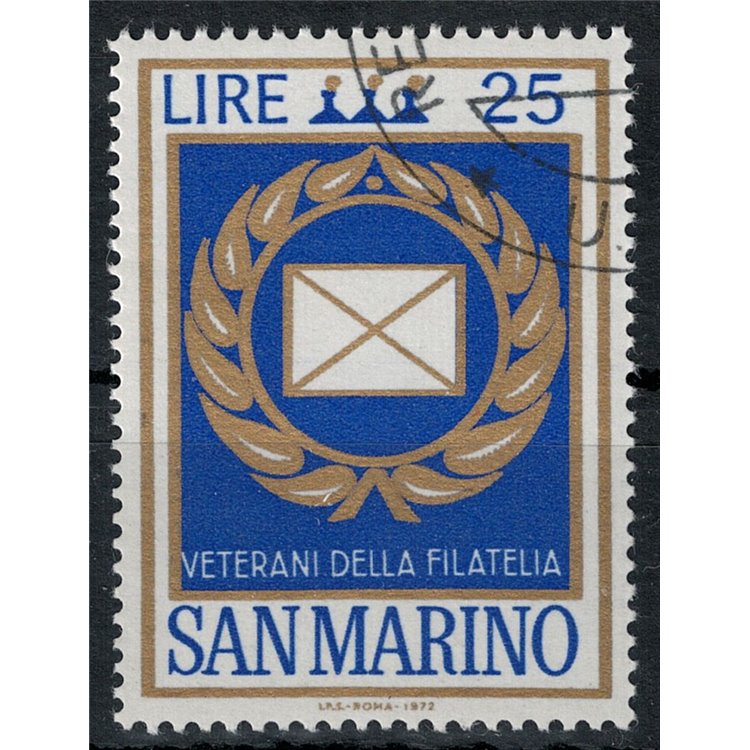 SAN MARINO 1972 Veterans of US philately