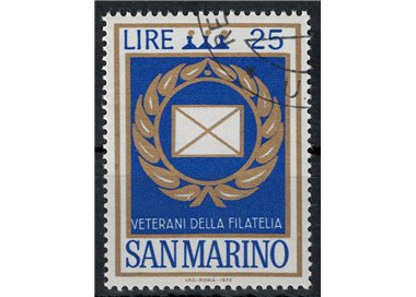 SAN MARINO 1972 Veterans of US philately