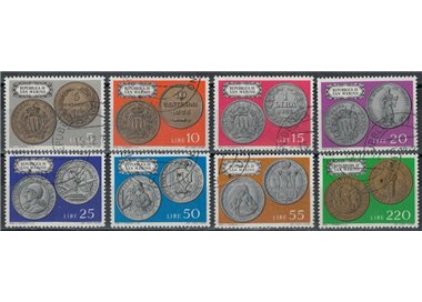 SAN MARINO 1972 Monete di San Marino 8v us
