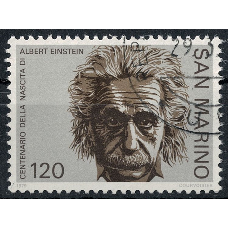 SAN MARINO 1979 Albert Einstein us
