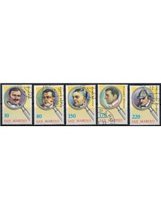 SAN MARINO 1979 Investigatori della letteratura poliziesca 5v us