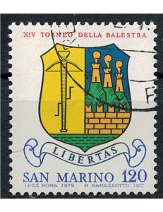 SAN MARINO 1979 Torneo della balestra us