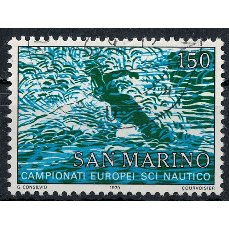 SAN MARINO 1979 Water skiing us