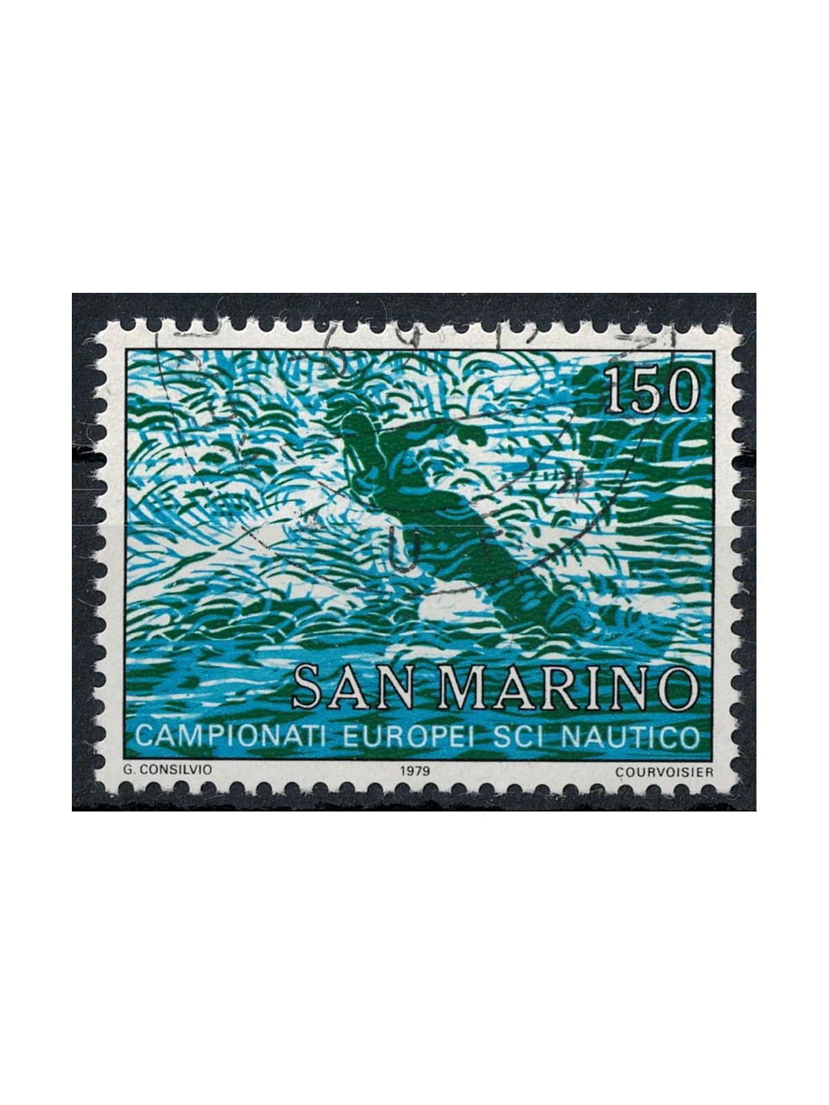 SAN MARINO 1979 Water skiing us