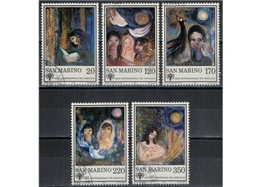 SAN MARINO 1979 Anno del fanciullo 5v us