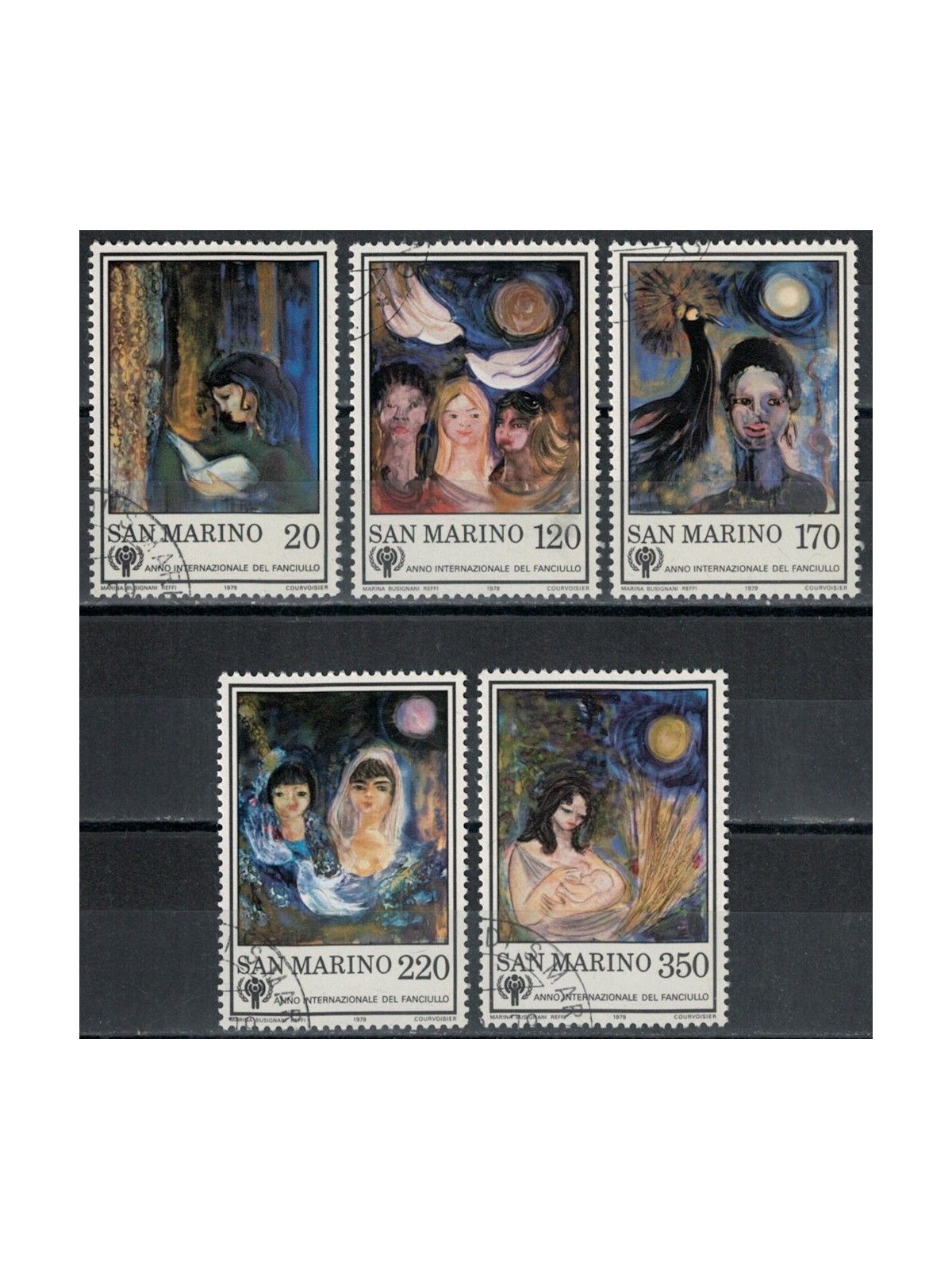 SAN MARINO 1979 Anno del fanciullo 5v us