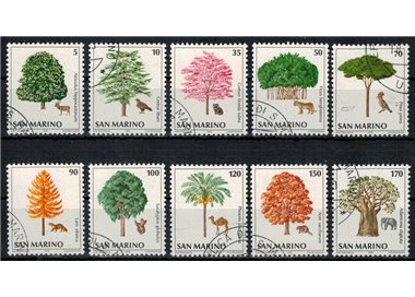 SAN MARINO 1979 Nature to be saved 10v us