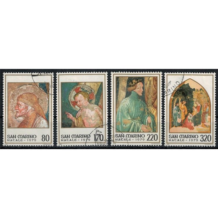 SAN MARINO 1979 Christmas 4v us
