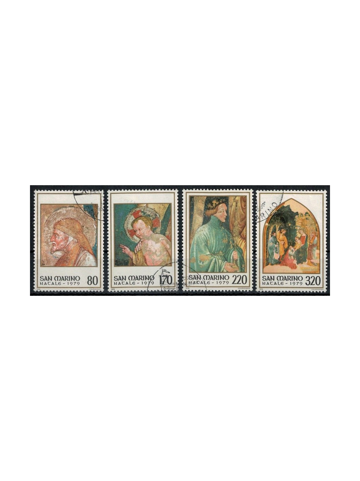 SAN MARINO 1979 Christmas 4v us