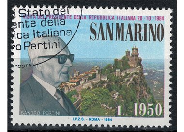 SAN MARINO 1984 Sandro Pertini us