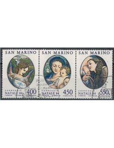SAN MARINO 1984 Natale 3v us