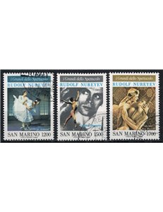 SAN MARINO 1989 I grandi dello spettacolo 3v us