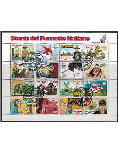 SAN MARINO 1997 History of Italian Comics s/s us