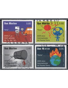 SAN MARINO 2008 Planet Earth 4v us