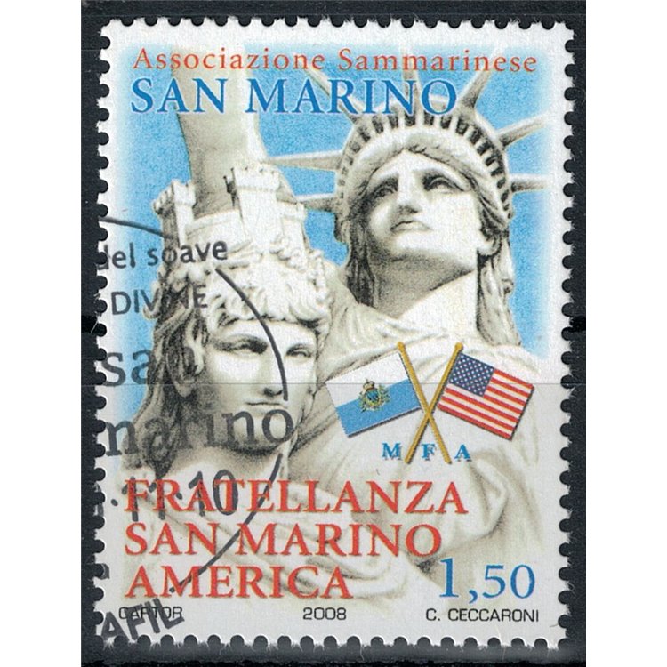 SAN MARINO 2008 Fratellanza San Marino America us