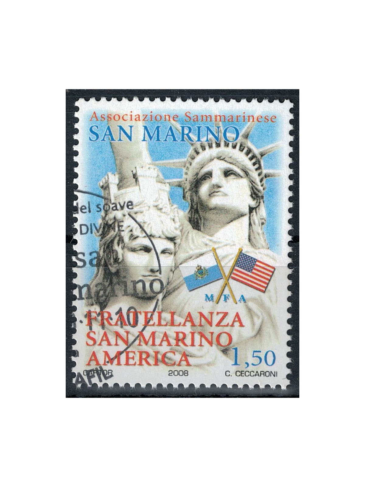 SAN MARINO 2008 Fratellanza San Marino America us