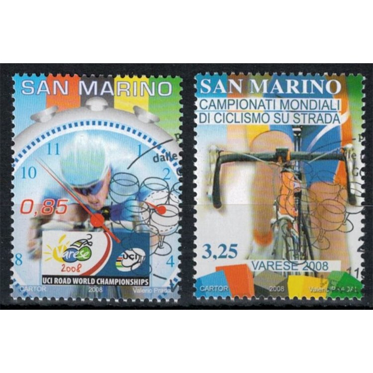 SAN MARINO 2008 Road Cycling 2v us