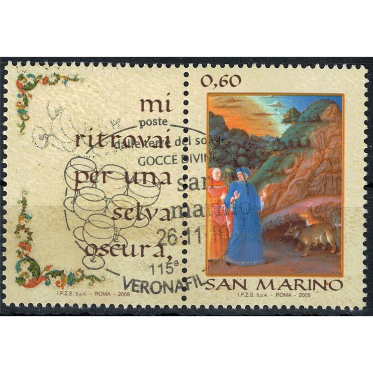 SAN MARINO 2009 Giornata della lingua italiana (orizz.) us