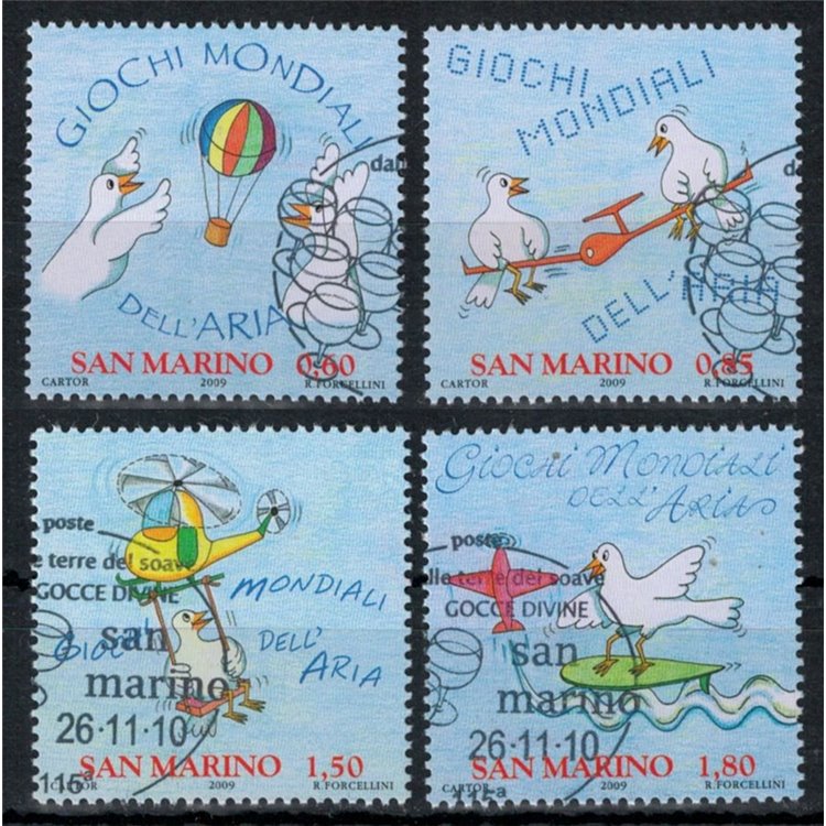 SAN MARINO 2009 World Air Games 4v us