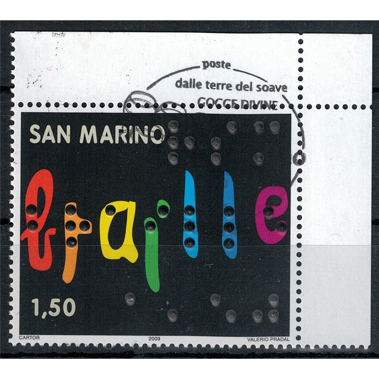 SAN MARINO 2009 Louis Braille us