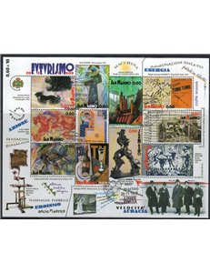 SAN MARINO 2009 Manifesto del Futurismo BF us
