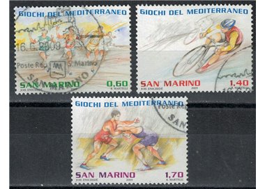 SAN MARINO 2009 Mediterranean Games 3v us