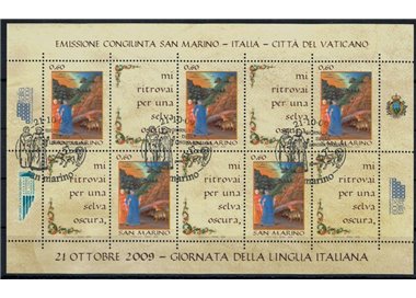 SAN MARINO 2009 Italian Language Day s/s us
