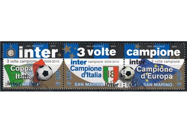 SAN MARINO 2010 Inter 3 times champion 3v us