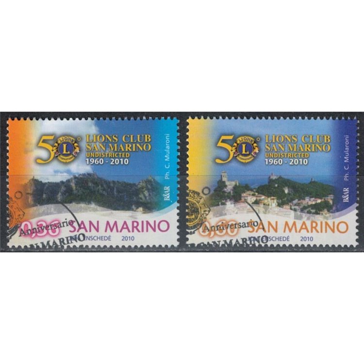 SAN MARINO 2010 Lions Club 2v us