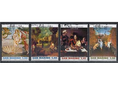 SAN MARINO 2010 Masters of Art 4v us