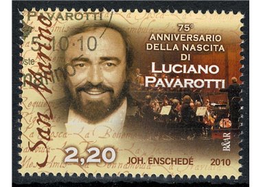 SAN MARINO 2010 Luciano Pavarotti us