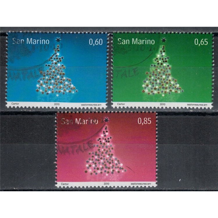 SAN MARINO 2010 Natale 3v us