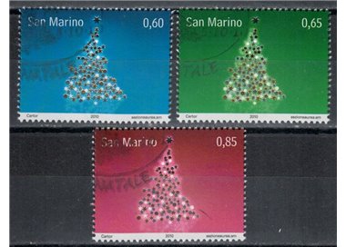 SAN MARINO 2010 Natale 3v us